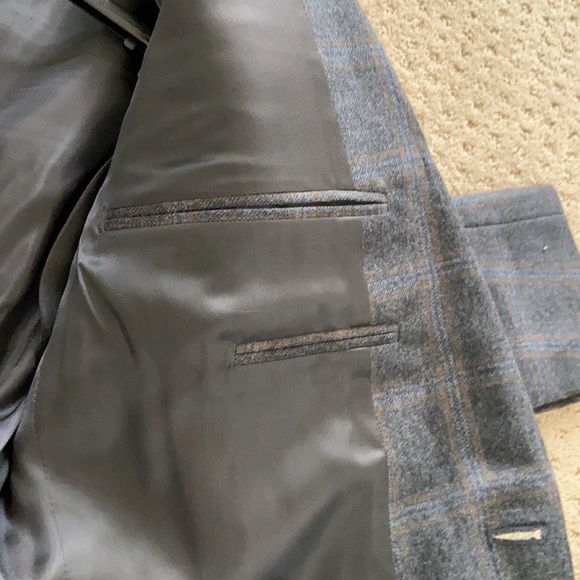 Kingsman Wool Coat 38L Authentic Made in England - Picture 8 of 11